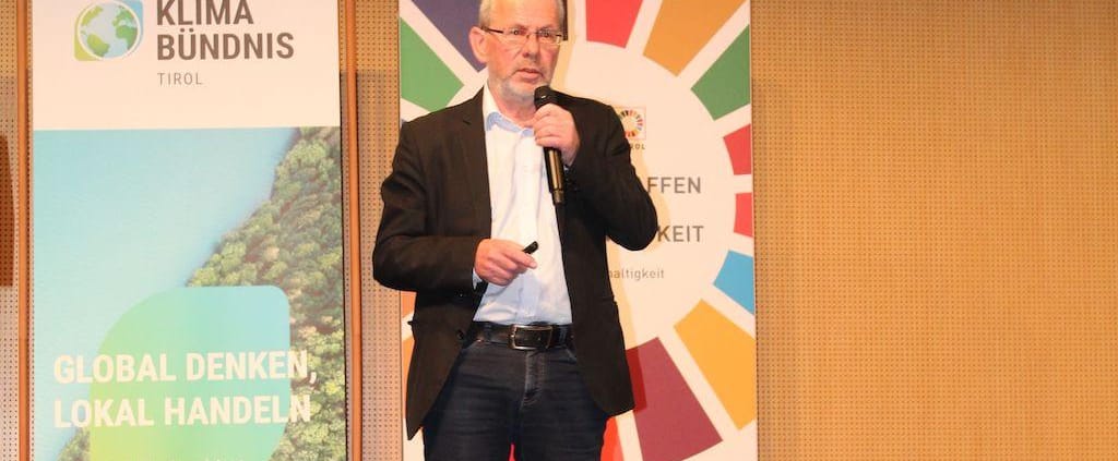 Michael Wühle als Keynote-Speaker auf der Nachhaltigkeitsmesse Öko-Fair 2023 in Innsbruck