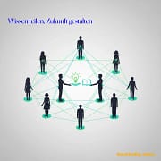 Das Bild symbolisiert, dass wir unser Wissen teilen müssen, um eine nachhaltige Zukunft gestalten zu können. Das Bild symbolisiert, dass wir unser Wissen teilen müssen, um eine nachhaltige Zukunft gestalten zu können.