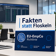 Symbolische Darstellung der EU-EmpCo-Richtlinie.